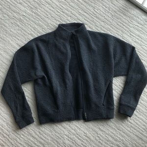 lululemon black crop jacket